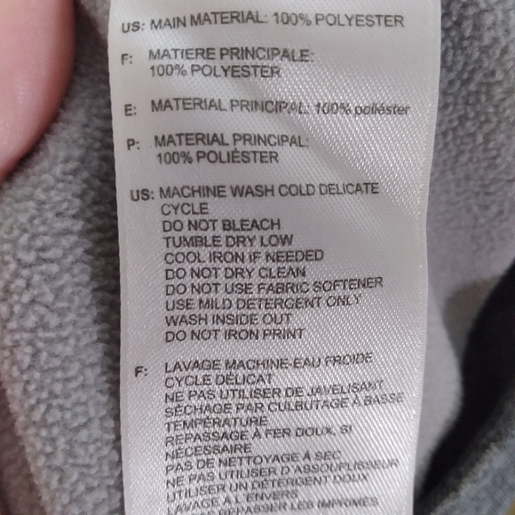 Adidas Team Issue Gray and Black Climawarm Fleece Lined Hoodie Size Medium - Picture 11 of 12